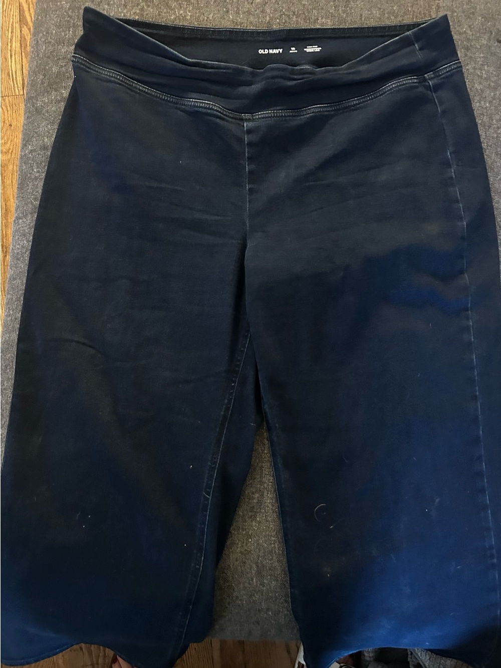 Old Navy Navy Stretch Ankle & Cropped Jeans